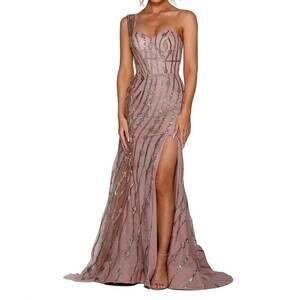 NEW PORTIA&SCARLETT evening dress in rose gold
